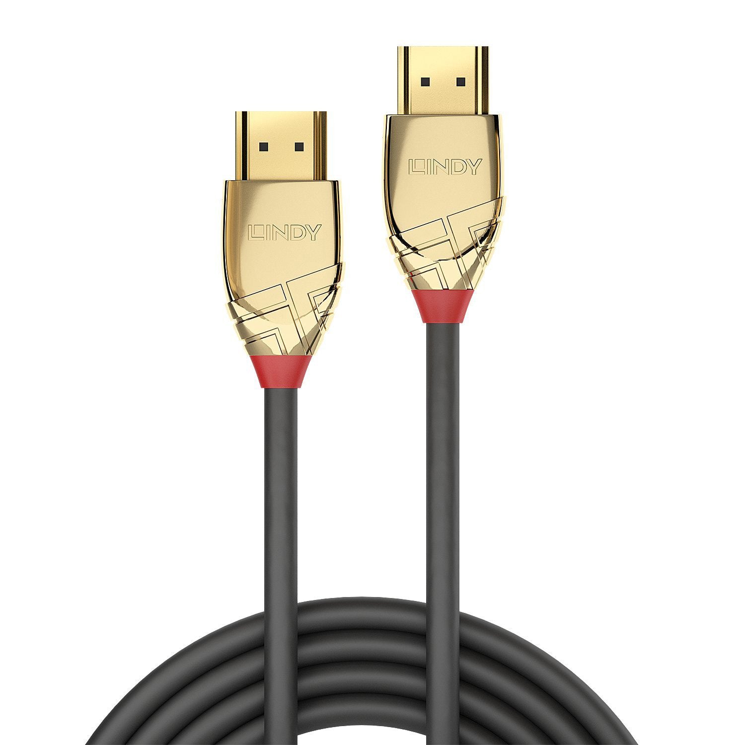 Lindy - 1m High Speed HDMI Cable, Gold Line - 24 AWG - Cables by Lindy Electronics The Chelsea Gamer