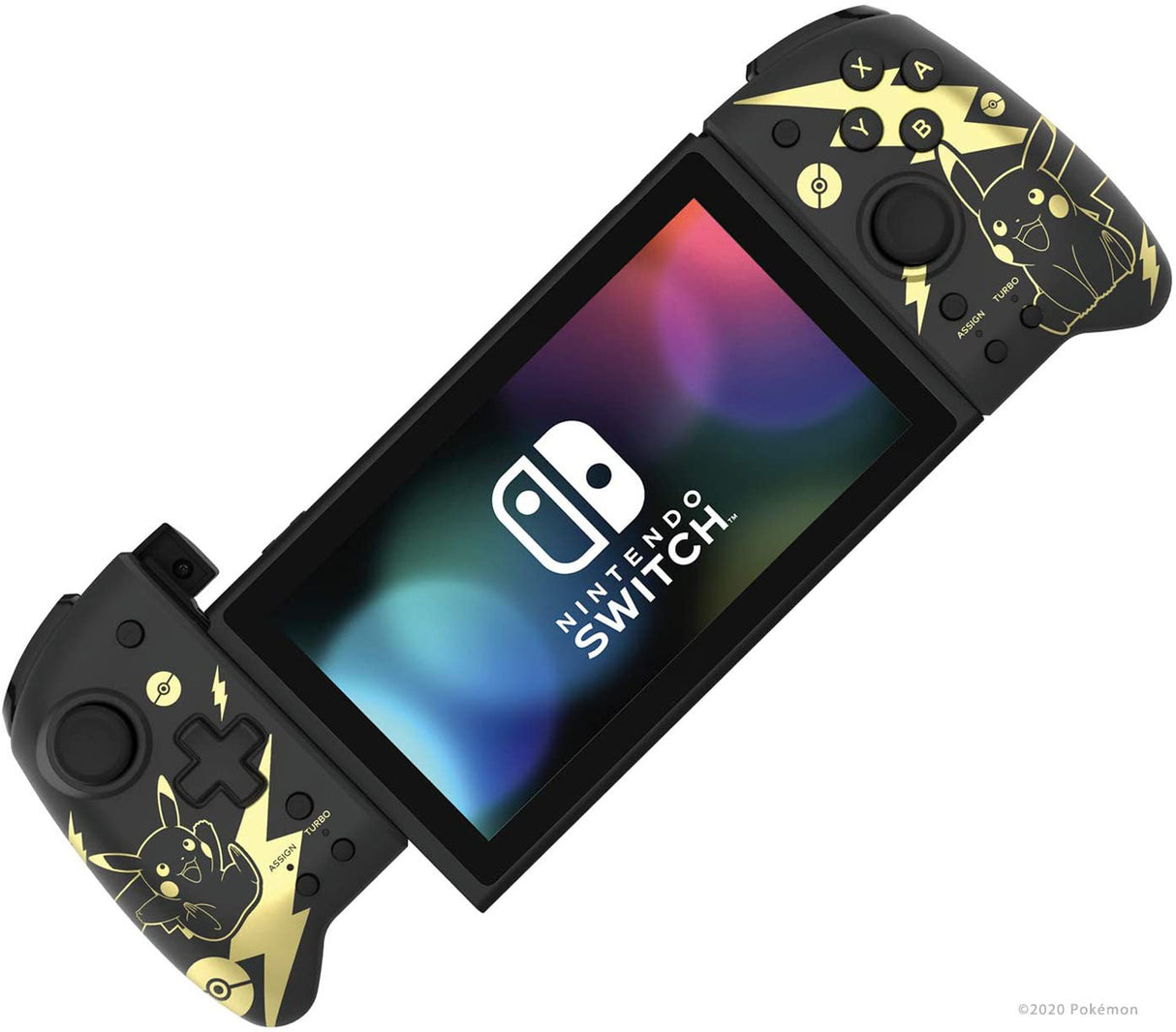 HORI Split Pad Pro - Pikachu Black & Gold Edition - Console Accessories by HORI The Chelsea Gamer