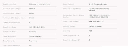 Corsair Crystal 280X PC Case - White - Core Components by Corsair The Chelsea Gamer