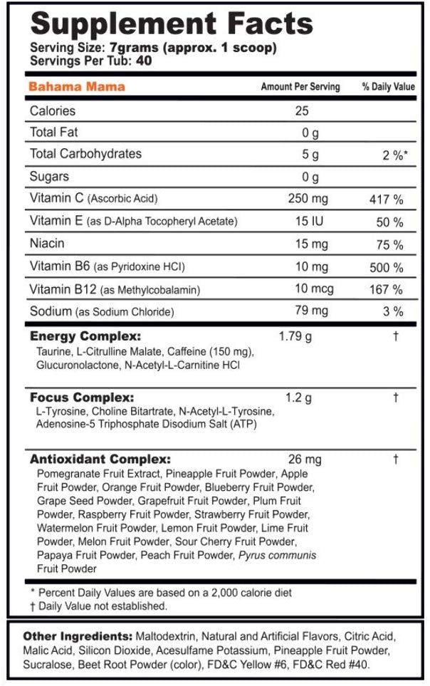 G FUEL Tub - Roman Atwood's Bahama Mama Flavour - merchandise by G Fuel The Chelsea Gamer