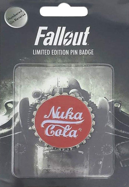 Fallout Pin Badge-Nuka Cola - merchandise by Fanattik The Chelsea Gamer