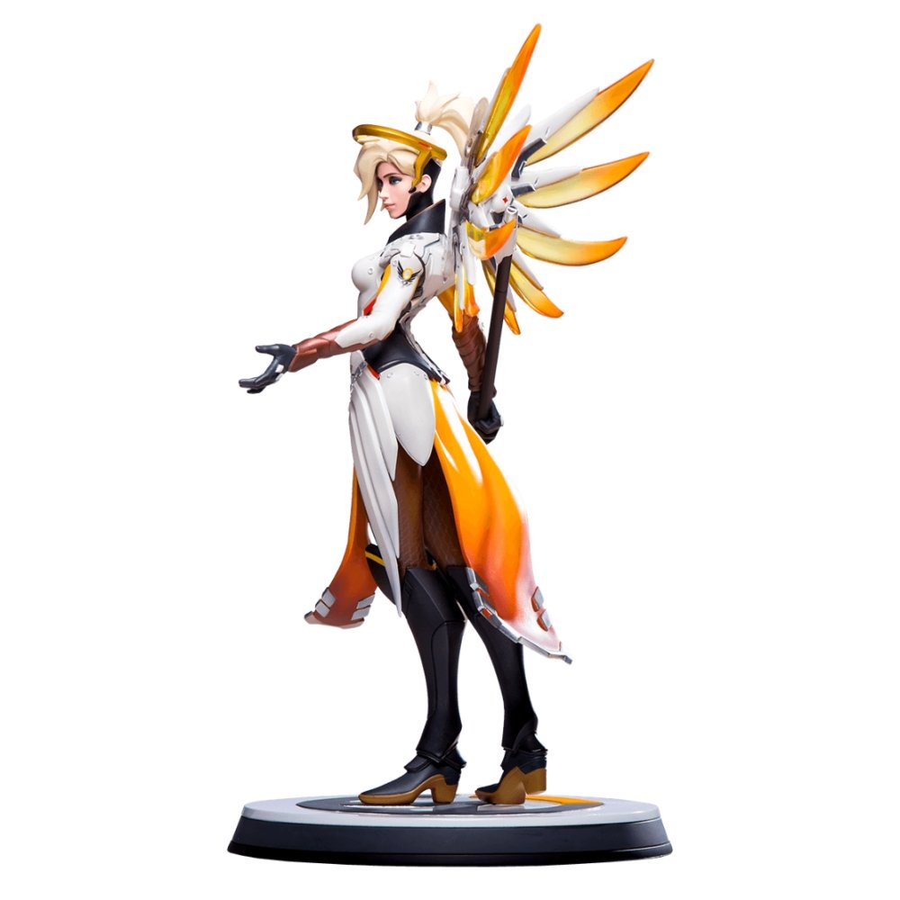 Official Blizzard Overwatch Mercy Premium Statue - merchandise by Games Alliance The Chelsea Gamer