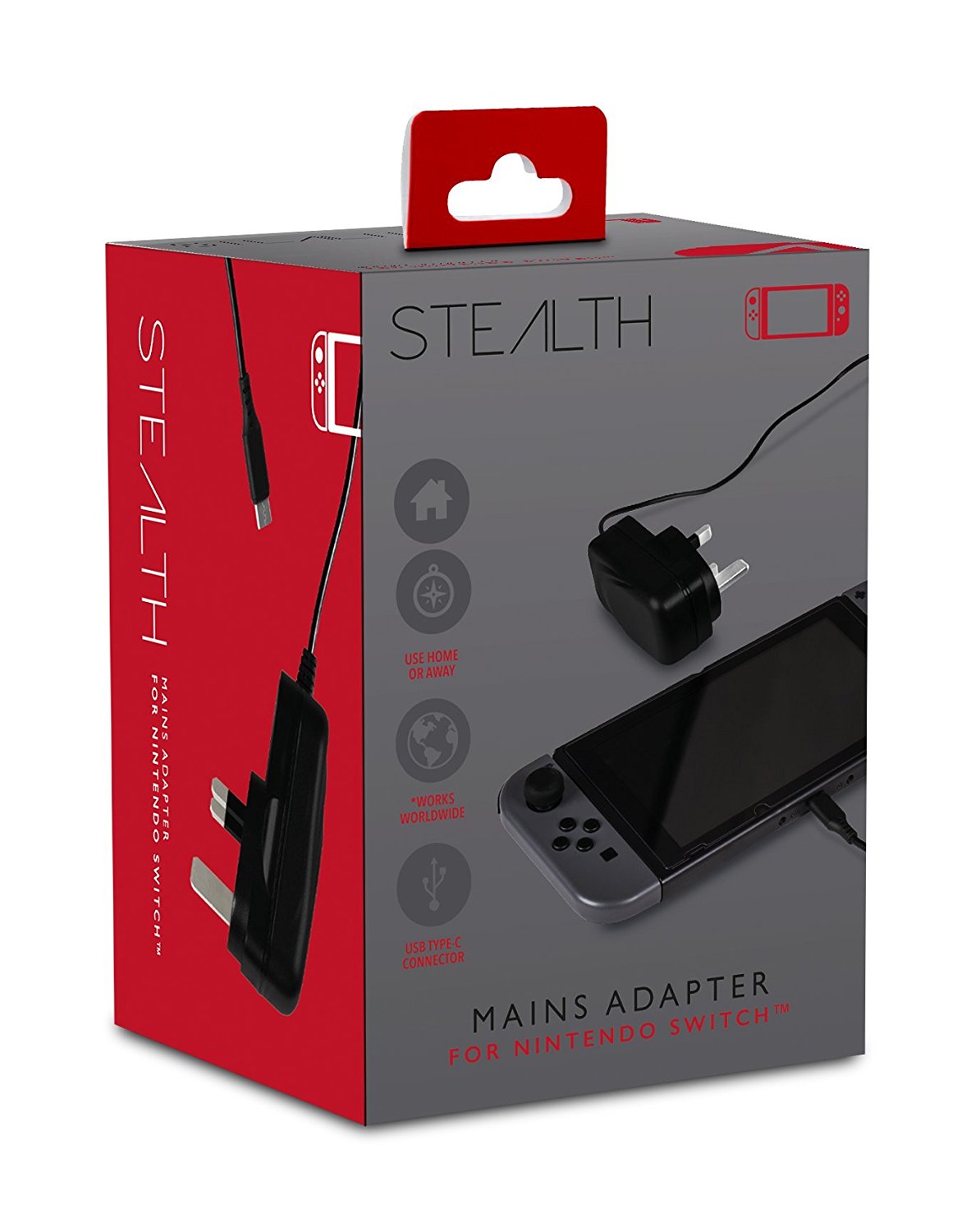 STEALTH Nintendo Switch Mains Adaptor - Console Accessories by ABP Technology The Chelsea Gamer