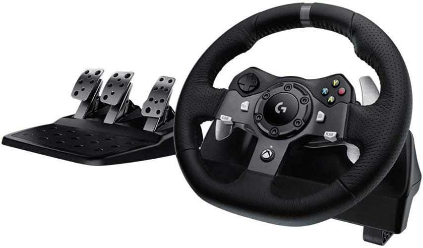 Logitech G920 Driving Force Racing Wheel - PC & Xbox - Console Accessories by Logitech The Chelsea Gamer
