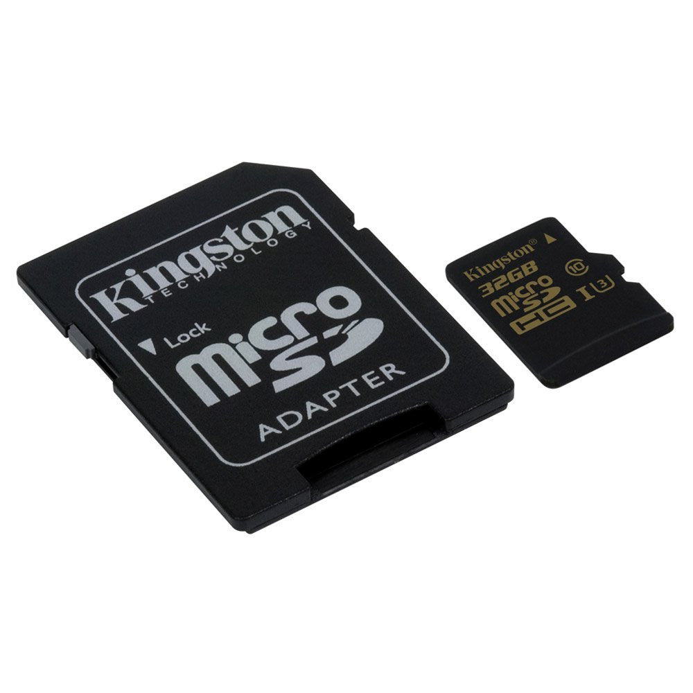 Kingston 32 GB microSDHC - Class 10/UHS-I (U3) - 90 MB/s Read - 45 MB/s Write - Memory by Kingston The Chelsea Gamer