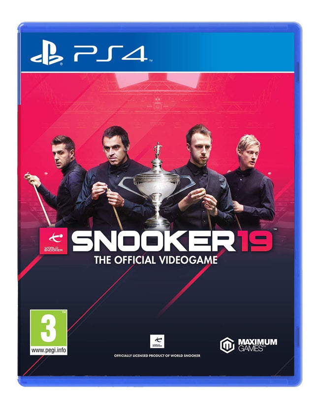 Snooker 19 - The Official Video Game - Video Games by Maximum Games Ltd (UK Stock Account) The Chelsea Gamer