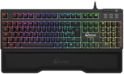 QPAD MK–75 Keyboard Pro Gaming Mechanical Cherry MX Brown Switch - Keyboard by QPAD The Chelsea Gamer