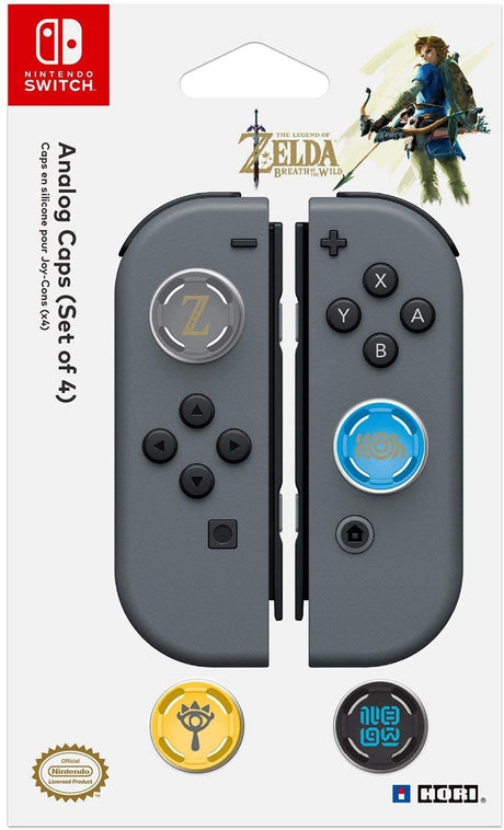 Hori Analogue Caps - Zelda Breath of the Wild Edition - Nintendo Switch - Console Accessories by HORI The Chelsea Gamer
