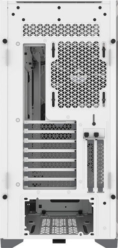 Corsair 5000D Tempered Glass Midi Tower PC Case - White - Core Components by Corsair The Chelsea Gamer