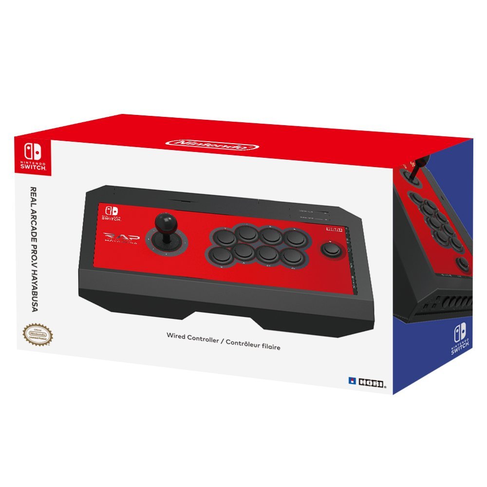 Hori Real Arcade Pro. V Hayabusa - Flight Stick for Nintendo Switch - Console Accessories by HORI The Chelsea Gamer