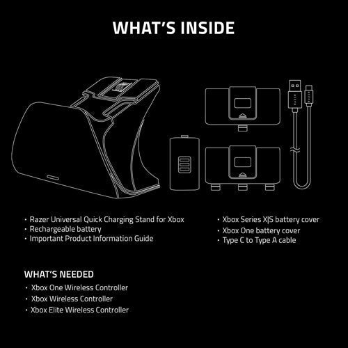 Razer Universal Quick Charging Stand for Xbox - Electric Volt - Console Accessories by Razer The Chelsea Gamer
