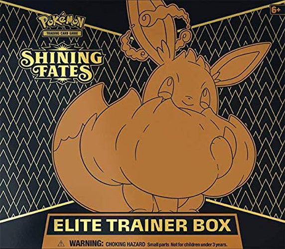 Pokemon TCG Shining Fates Elite Trainer Box - merchandise by Pokémon The Chelsea Gamer