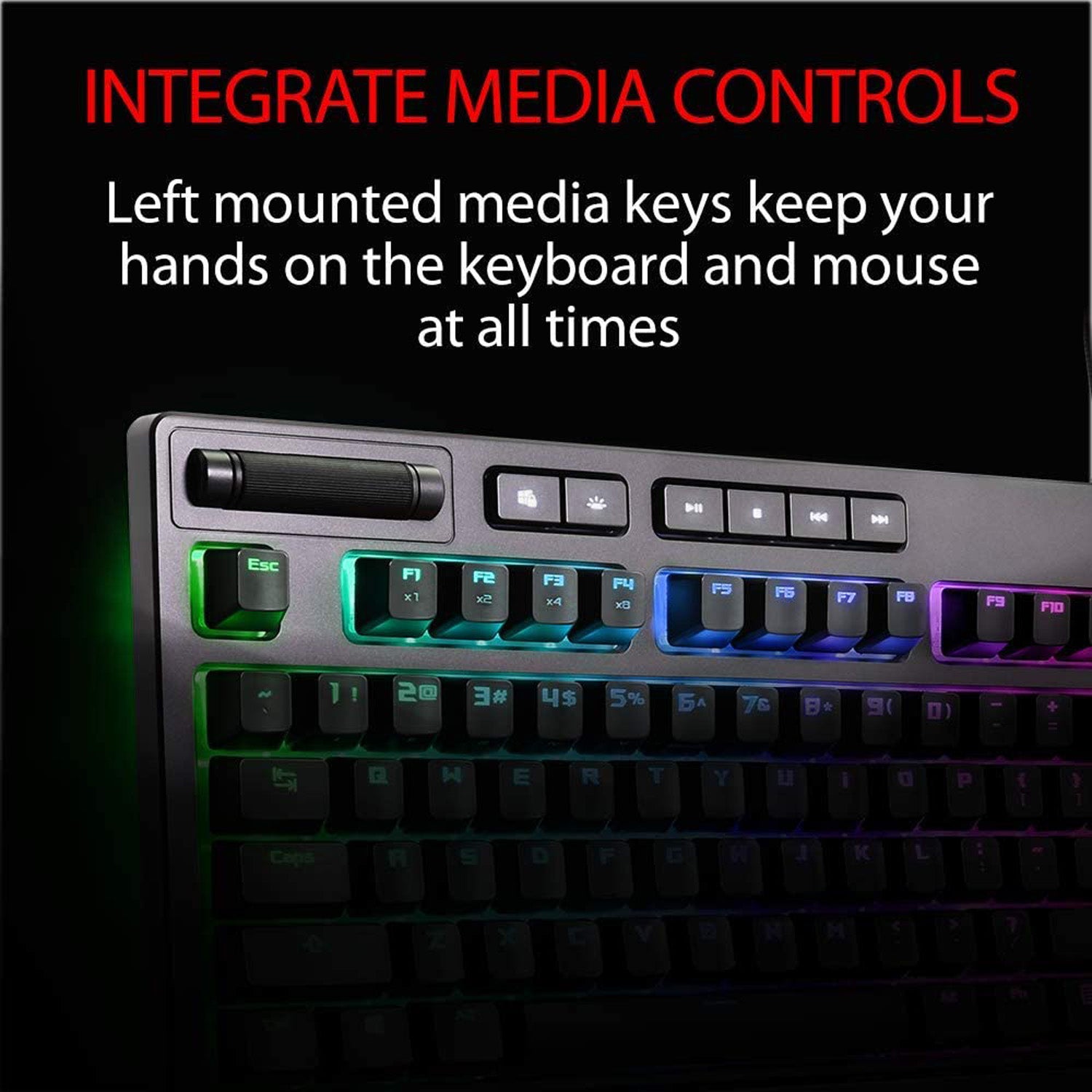 ASUS ROG Strix Flare Keyboard Grey - Keyboard by Asus The Chelsea Gamer