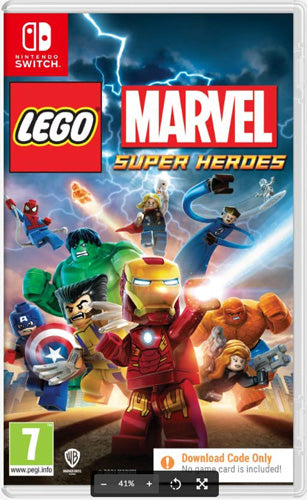 LEGO® Marvel Super Heroes Nintendo Switch UK Case Bundle - Video Games by Warner Bros. Interactive Entertainment The Chelsea Gamer