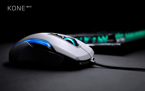 Roccat - Kone AIMO Remastered - White - Mice by Roccat The Chelsea Gamer