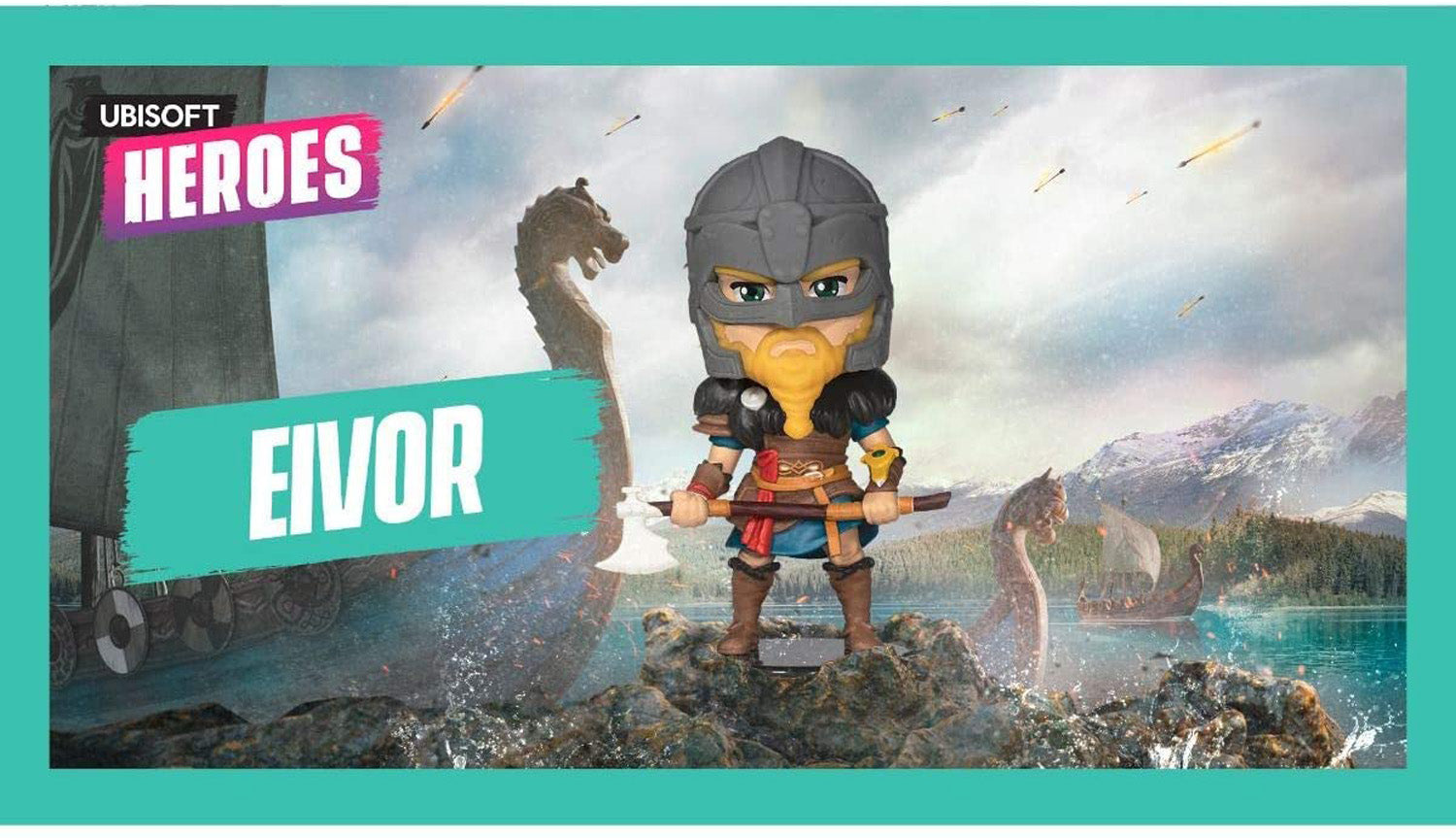 Ubisoft Heroes - Eivor Male Figurine - merchandise by UBI Soft The Chelsea Gamer