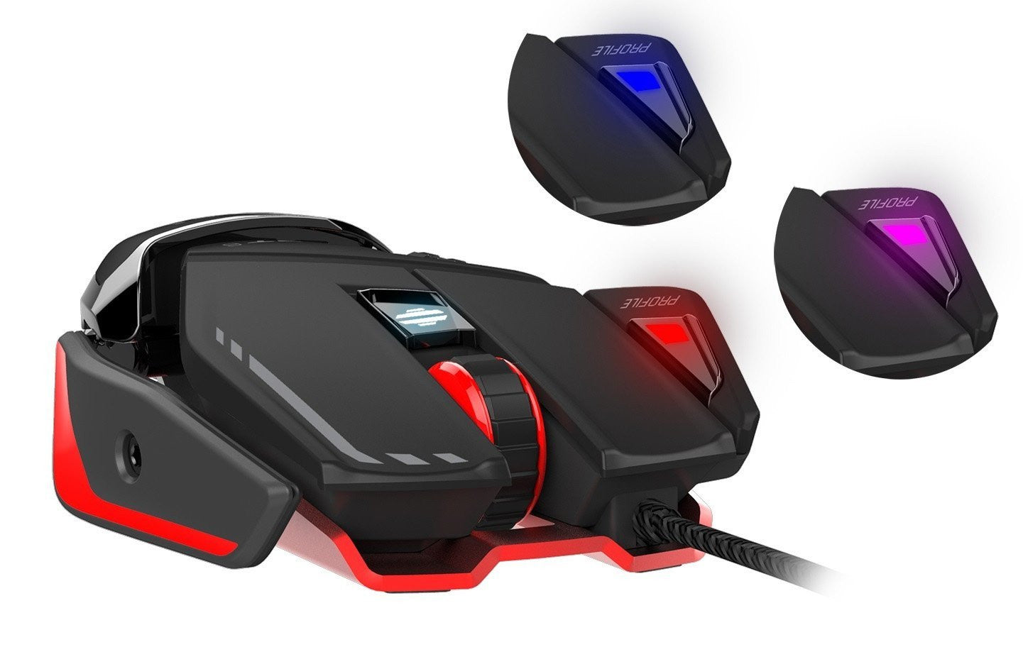 Mad Catz RAT6 Wired Laser Gaming Mouse - Black - Mice by Mad Catz The Chelsea Gamer