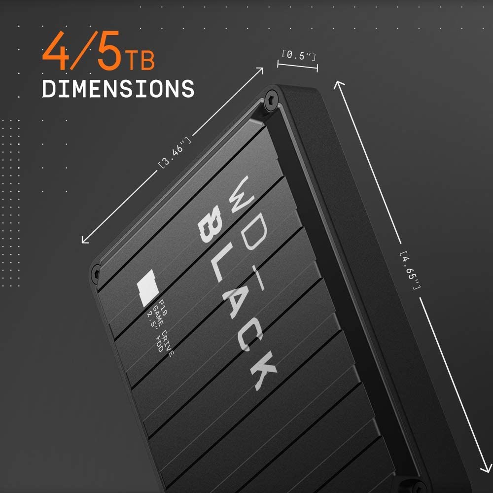 WD_BLACK™ P10 Game Drive - Console Accessories by Western Digital The Chelsea Gamer