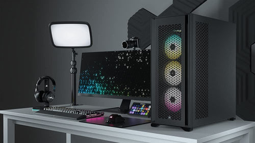 Corsair 7000D AIRFLOW Full Tower PC Case - Black - Core Components by Corsair The Chelsea Gamer