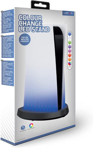 Venom Colour Change LED Stand For PlayStation 5 - Video Game Console Accessories by Venom The Chelsea Gamer
