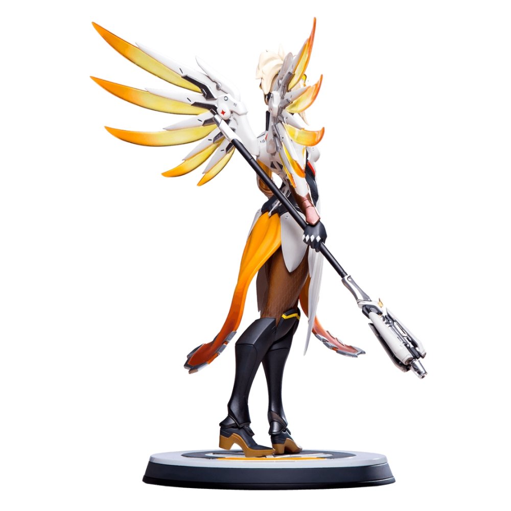 Official Blizzard Overwatch Mercy Premium Statue - merchandise by Games Alliance The Chelsea Gamer