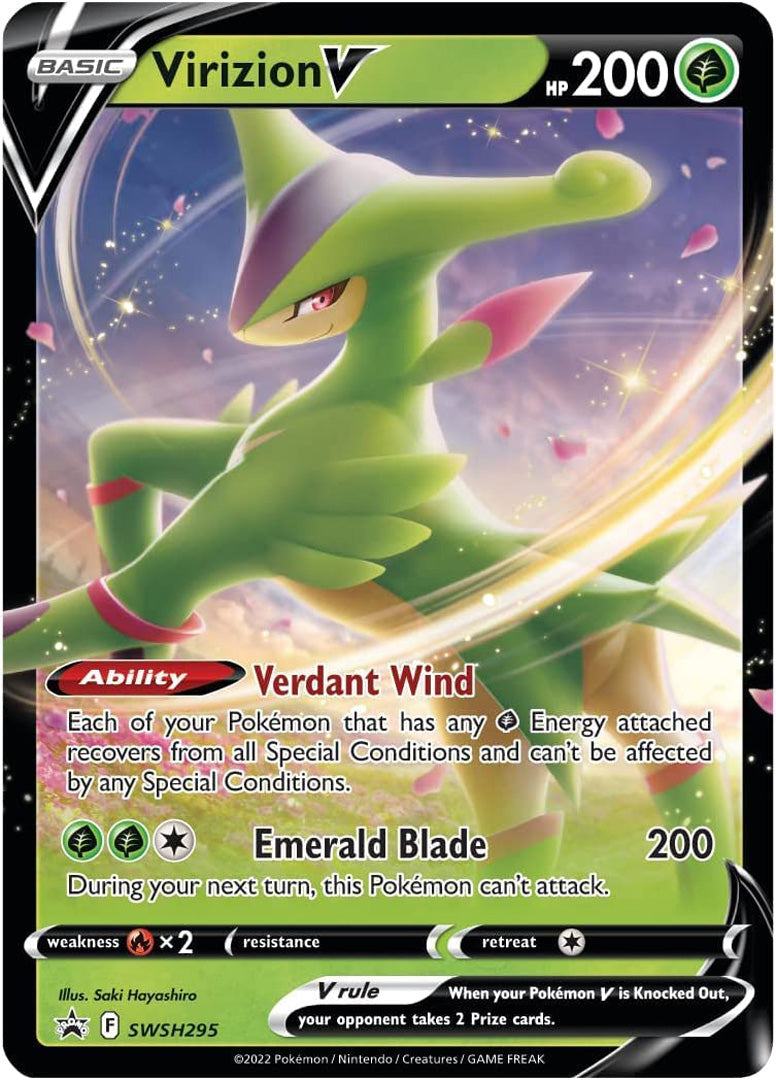 Pokemon TCG: Virizion V Box - Merchandise by Pokémon The Chelsea Gamer