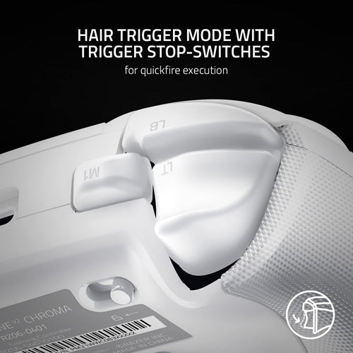 Razer Wolverine V2 Chroma Controller - White - Console Accessories by Razer The Chelsea Gamer