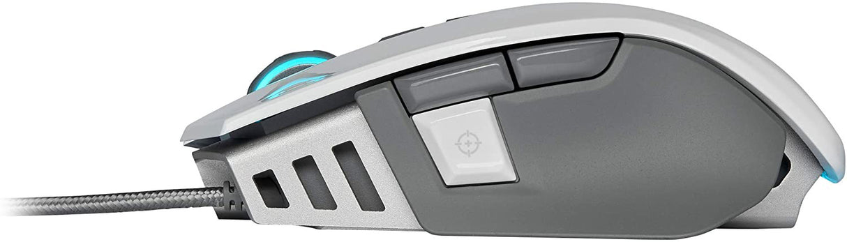 Corsair - M65 RGB ELITE Tunable FPS Gaming Mouse - White - Mice by Corsair The Chelsea Gamer