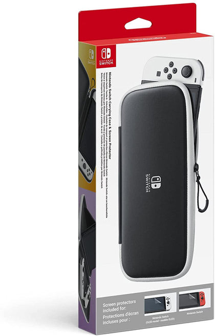 Nintendo Switch (OLED Model) Carrying Case & Screen Protector - Console Accessories by Nintendo The Chelsea Gamer