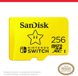 Sandisk 256GB MicroSDXC Memory Card for Nintendo Switch - Console Accessories by Sandisk The Chelsea Gamer