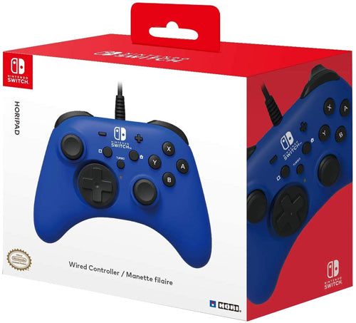 HORIPAD Wired Controller - Blue - Console Accessories by HORI The Chelsea Gamer