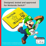 Sandisk 256GB MicroSDXC Memory Card for Nintendo Switch - Console Accessories by Sandisk The Chelsea Gamer