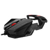 Mad Catz RAT1 Wired Optical Gaming Mouse - Black / Red - Mice by Mad Catz The Chelsea Gamer