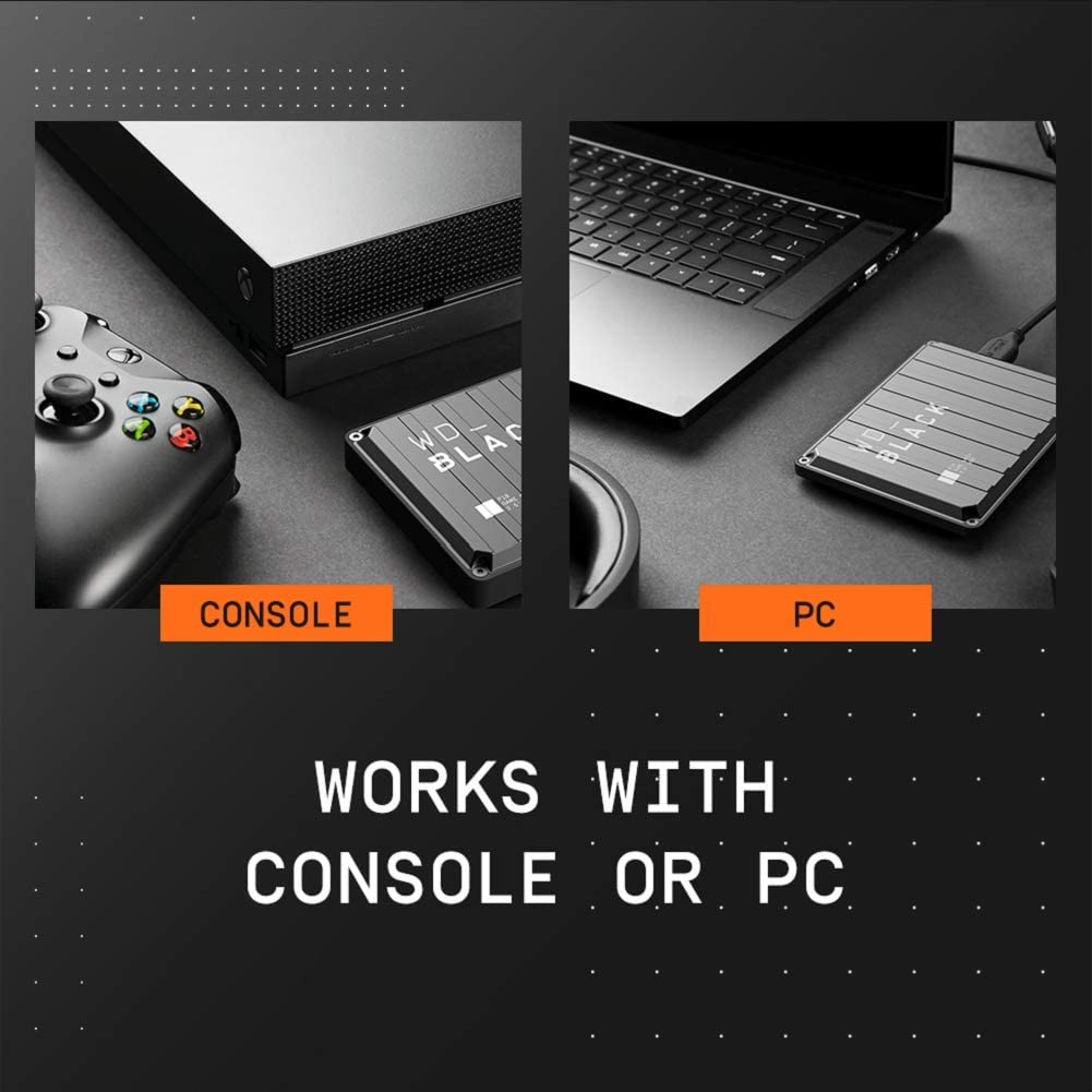 WD_BLACK™ P10 Game Drive - Console Accessories by Western Digital The Chelsea Gamer