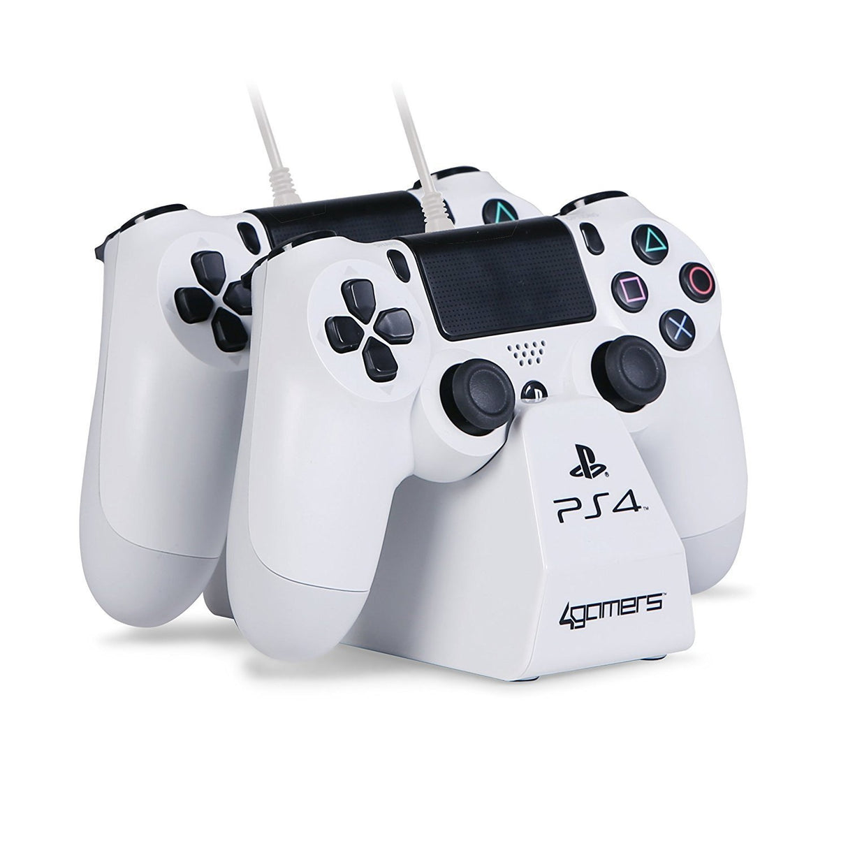Officially Licensed Dual Controller Stand with Twin USB Charging Cables - A4T - Console Accessories by A4T The Chelsea Gamer