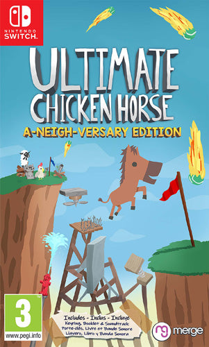Ultimate Chicken Horse: A-Neigh-Versary Edition - Nintendo Switch - Video Games by Merge Games The Chelsea Gamer