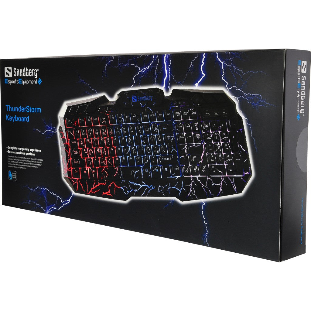 Thunderstorm Keyboard UK - Keyboard by Sandberg The Chelsea Gamer