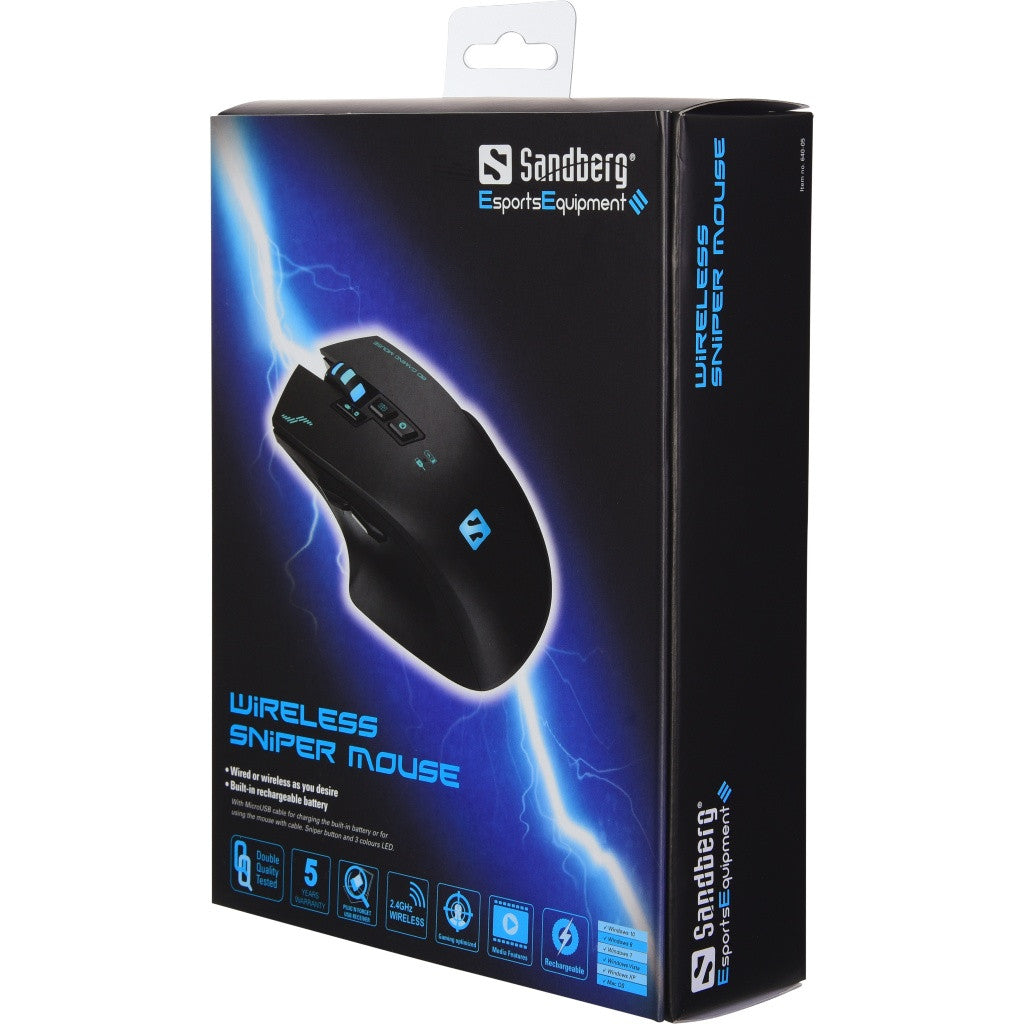 Sandberg Wireless Sniper Mouse - Mice by Sandberg The Chelsea Gamer