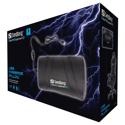 Sandberg USB Massage Pillow - Care by Sandberg The Chelsea Gamer