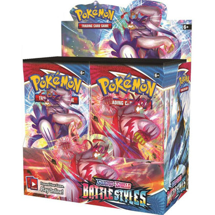 Pokémon Trading Card Game - Sword and Shield - Battle Styles - Single Booster Pack - merchandise by Pokémon The Chelsea Gamer