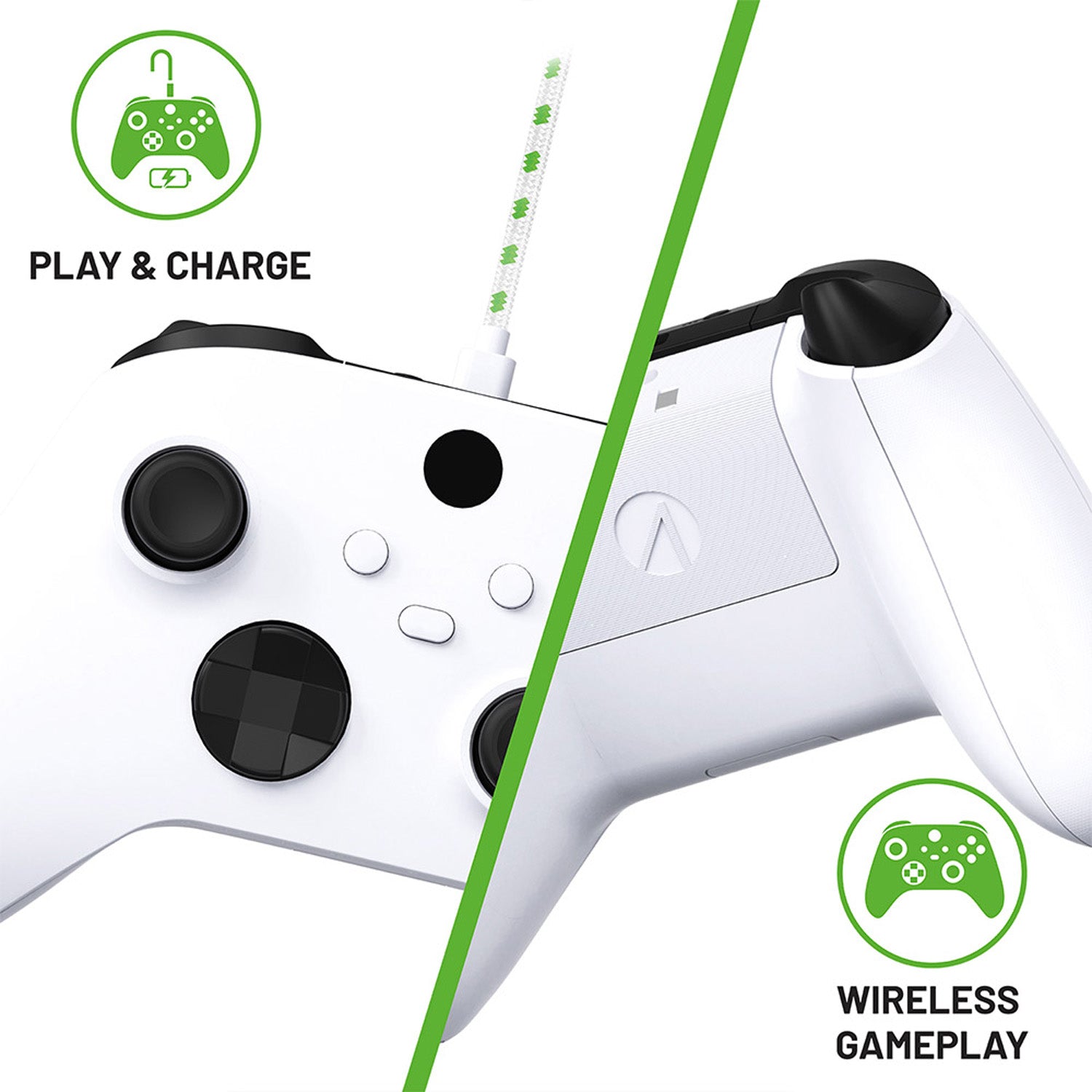 STEALTH SX-C5X Twin Play & Charge Battery Packs - White - Console Accessories by ABP Technology The Chelsea Gamer