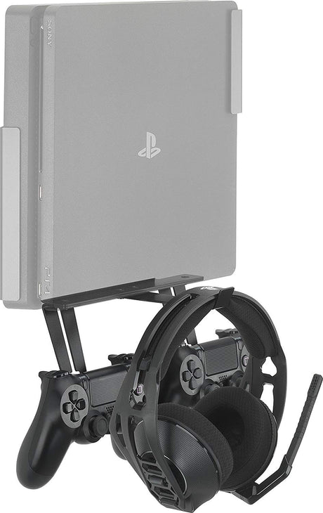 GamingXtra Gaming Wall Mount - PlayStation 4 and Xbox One - Universal Controller and Headphone Hook - Console Accessories by GamingXtra The Chelsea Gamer