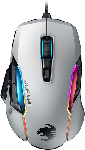 Roccat - Kone AIMO Remastered - White - Mice by Roccat The Chelsea Gamer