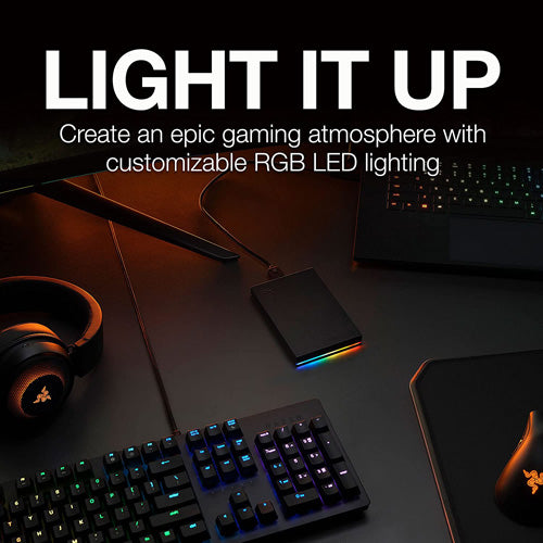 Seagate FireCuda Gaming Hard Drive 2TB External - Console Accessories by Seagate The Chelsea Gamer