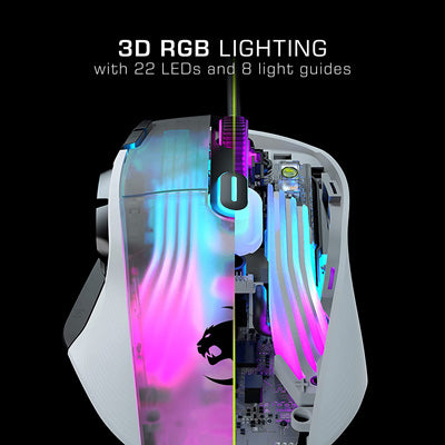 Roccat Kone XP - Arctic White - Mice by Roccat The Chelsea Gamer