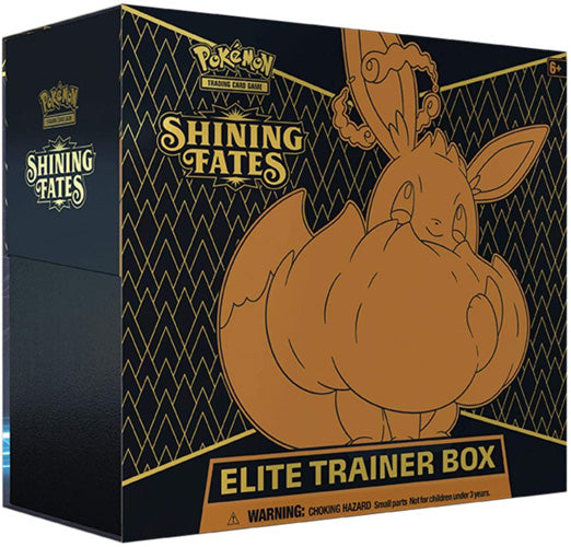 Pokemon TCG Shining Fates Elite Trainer Box - merchandise by Pokémon The Chelsea Gamer