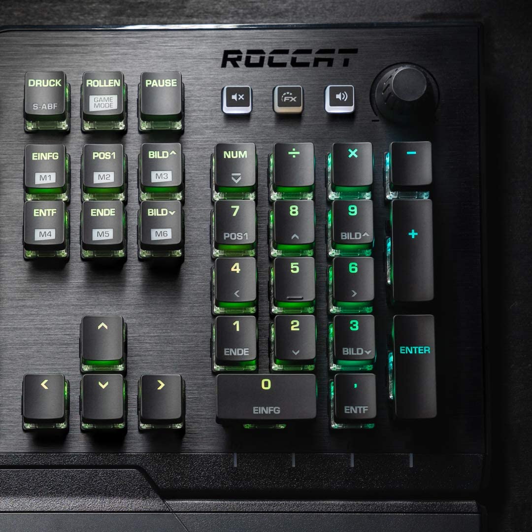 Roccat - Vulcan 121 AIMO Keyboard - Keyboard by Roccat The Chelsea Gamer