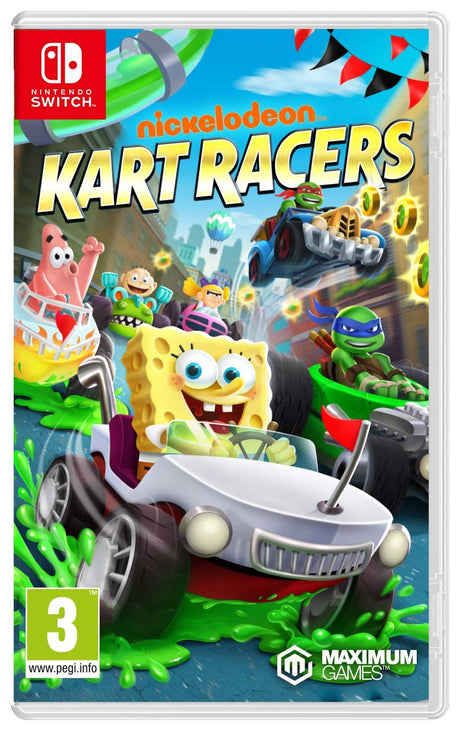Nikelodeon Kart Racers - Video Games by Maximum Games Ltd (UK Stock Account) The Chelsea Gamer
