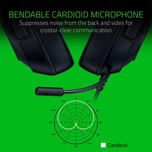 Razer Kraken X - Black - Wired Headset - Console Accessories by Razer The Chelsea Gamer
