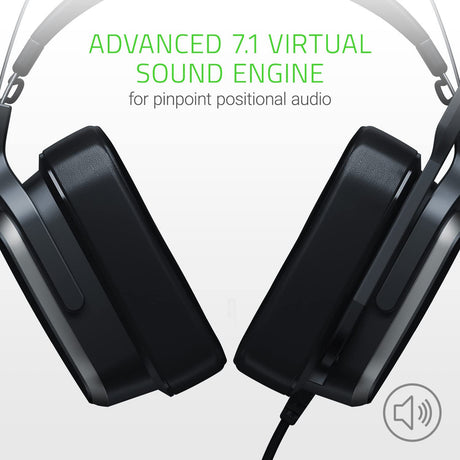 Razer Tiamat 2.2 V2 7.1 Virtual Surround Sound Black Gaming Headset - Console Accessories by Razer The Chelsea Gamer
